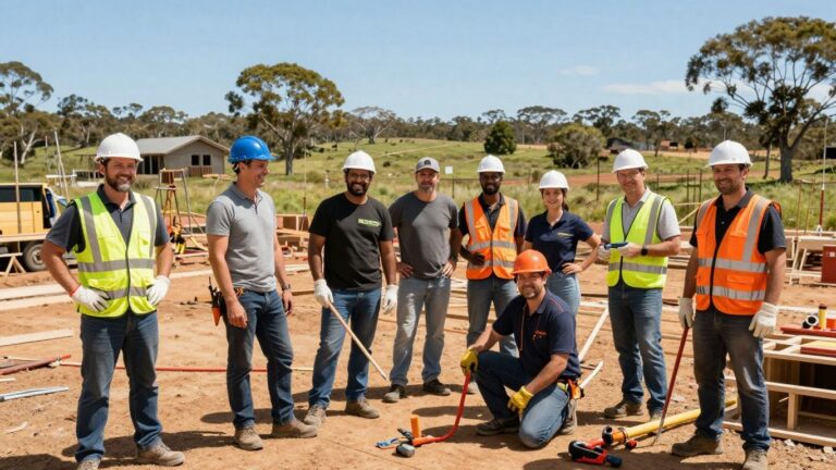 Tradies working in Australia, comparing CRM systems.