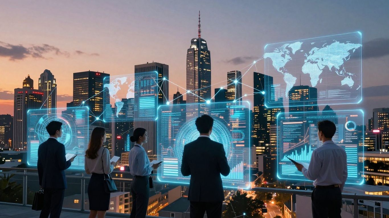 AI transforming Australian businesses with digital innovation.