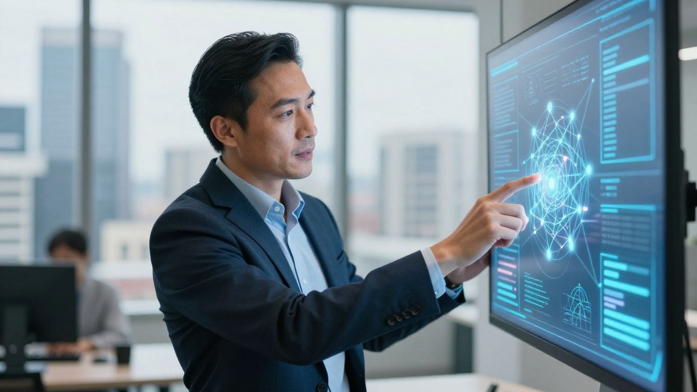 AI consultant helping small business in Australia.