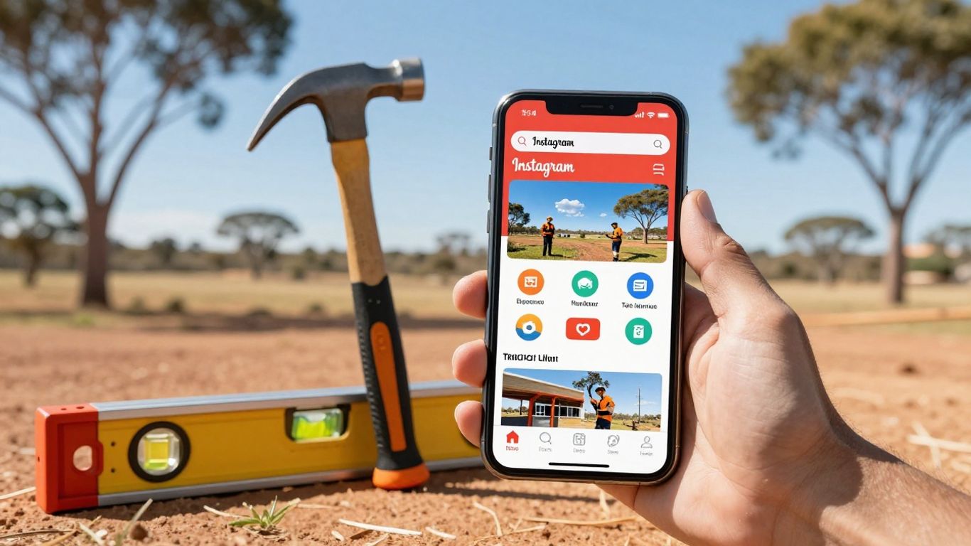 Instagram growth for Australian tradies with tools.