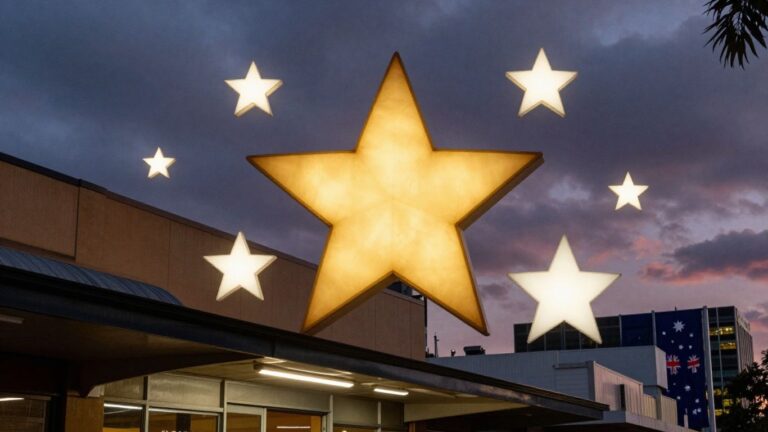 Google reviews stars rising over Australian business