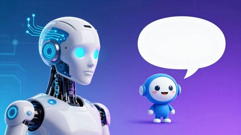 AI agent robot versus chatbot avatar comparison.