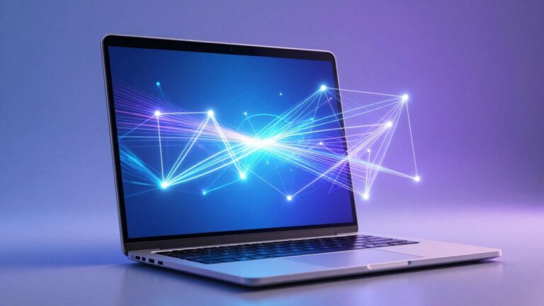 AI enhancing small business website visuals.